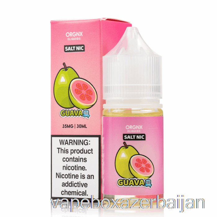 Vape Smoke Guava ICE SALTS - ORGNX E-Liquid - 30mL 50mg